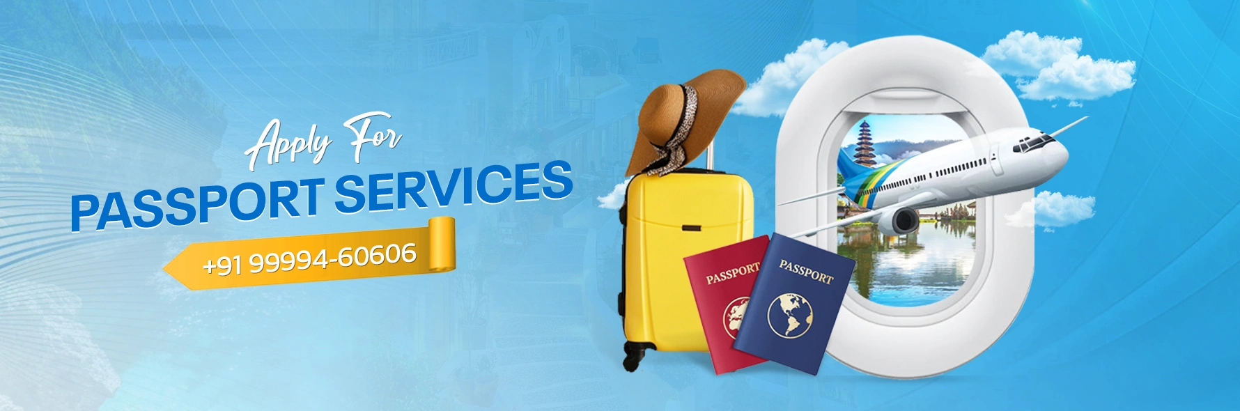 passport service banner