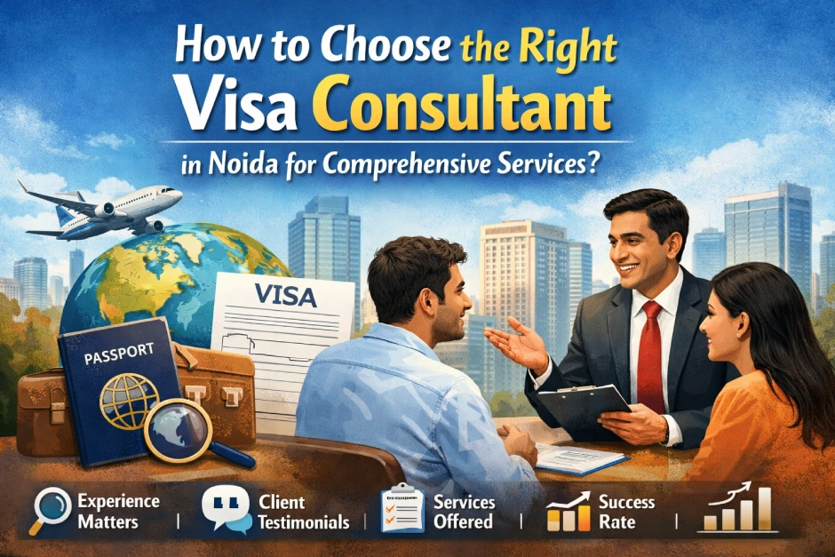 How to Choose the Right Visa Consultant in Noida for Comprehensive Services?
