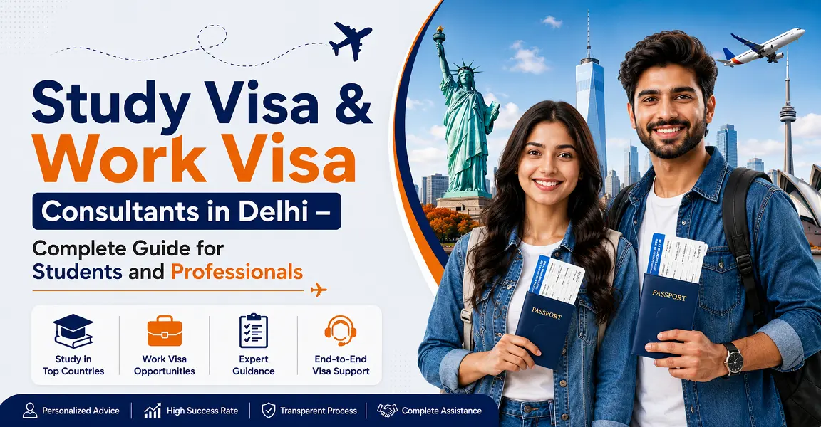 Study Visa & Work Visa Consultants in Delhi